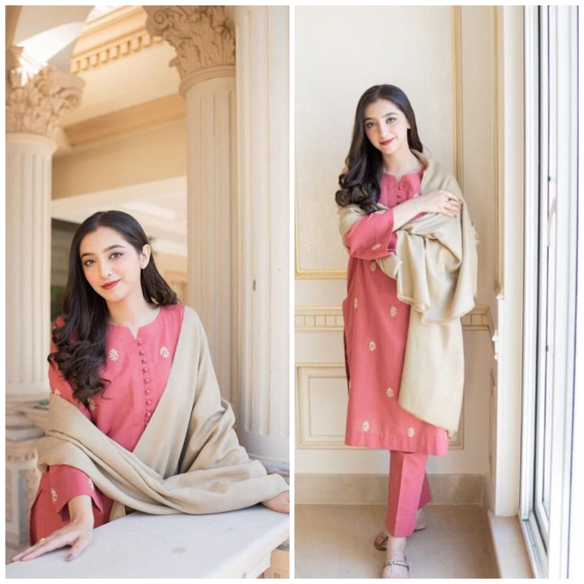 khaadi-3 pc Dhanak Embroidered Winter Collection